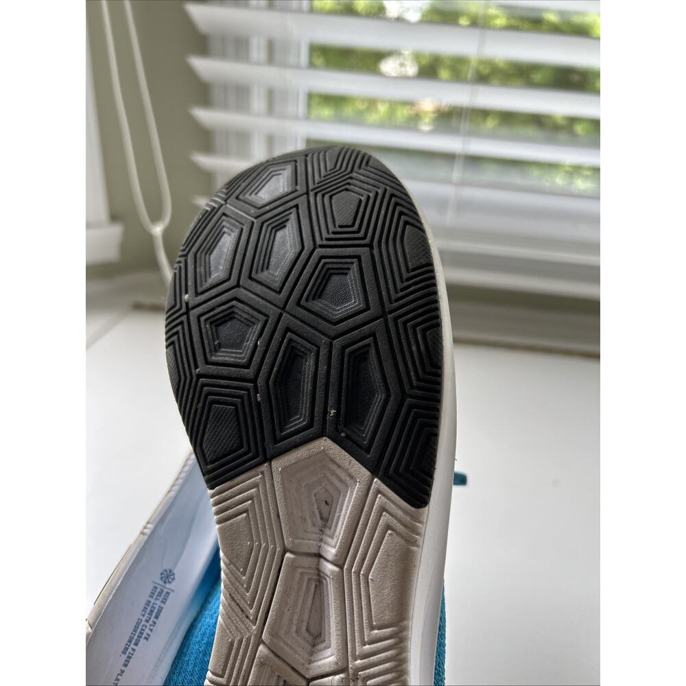 Nike Zoom Fly Flyknit Blue Orbit Sz 8 Mens carbon fiber plate running Shoe EUC - Picture 7 of 9